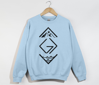 Load image into Gallery viewer, God Is Greater Than Highs And Lows - Christian Sweatshirt
