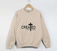 Load image into Gallery viewer, Created With A Purpose - Christian Sweatshirt