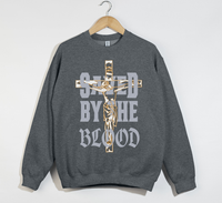 Load image into Gallery viewer, Saved By The Blood - Jesus Sweatshirt