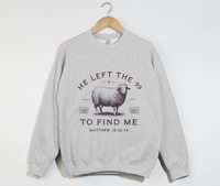 Load image into Gallery viewer, Jesus left the 99 Faith Sweatshirt
