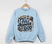 Load image into Gallery viewer, Put On The Full Armor Of God - Christian Sweatshirt

