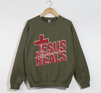Load image into Gallery viewer, Jesus Heals The Brokenhearted - Sweatshirt
