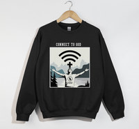 Load image into Gallery viewer, Connect To God, The Password Is Prayer - Christian Sweatshirt