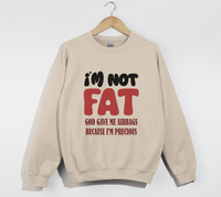 Load image into Gallery viewer, Christian Humor: God Gave Me Airbags Sweatshirt