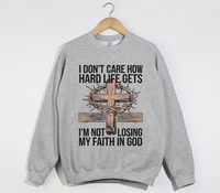 Load image into Gallery viewer, Faith In God, No Matter What -  Christian Sweatshirt
