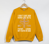 Load image into Gallery viewer, Faith In God, No Matter What -  Christian Sweatshirt
