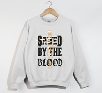 Load image into Gallery viewer, Saved By The Blood - Jesus Sweatshirt
