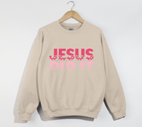 Load image into Gallery viewer, Jesus Did It - Christian Sweatshirt
