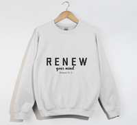 Load image into Gallery viewer, Renew Your Mind - Christian Sweatshirt
