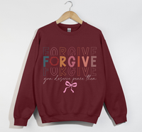 Load image into Gallery viewer, Forgive, Peace Them - Christian Sweatshirt

