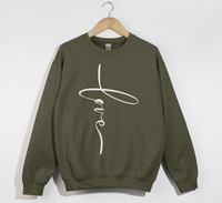 Load image into Gallery viewer, Love - Minimal Design Sweatshirt
