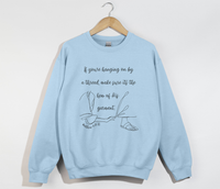 Load image into Gallery viewer, The Hem Of His Garment - Christian Sweatshirt

