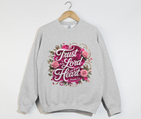 Load image into Gallery viewer, Trust In The Lord With All Your Heart - Christian Sweatshirt
