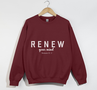 Load image into Gallery viewer, Renew Your Mind - Christian Sweatshirt