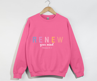 Load image into Gallery viewer, Renew Your Mind - Christian Sweatshirt