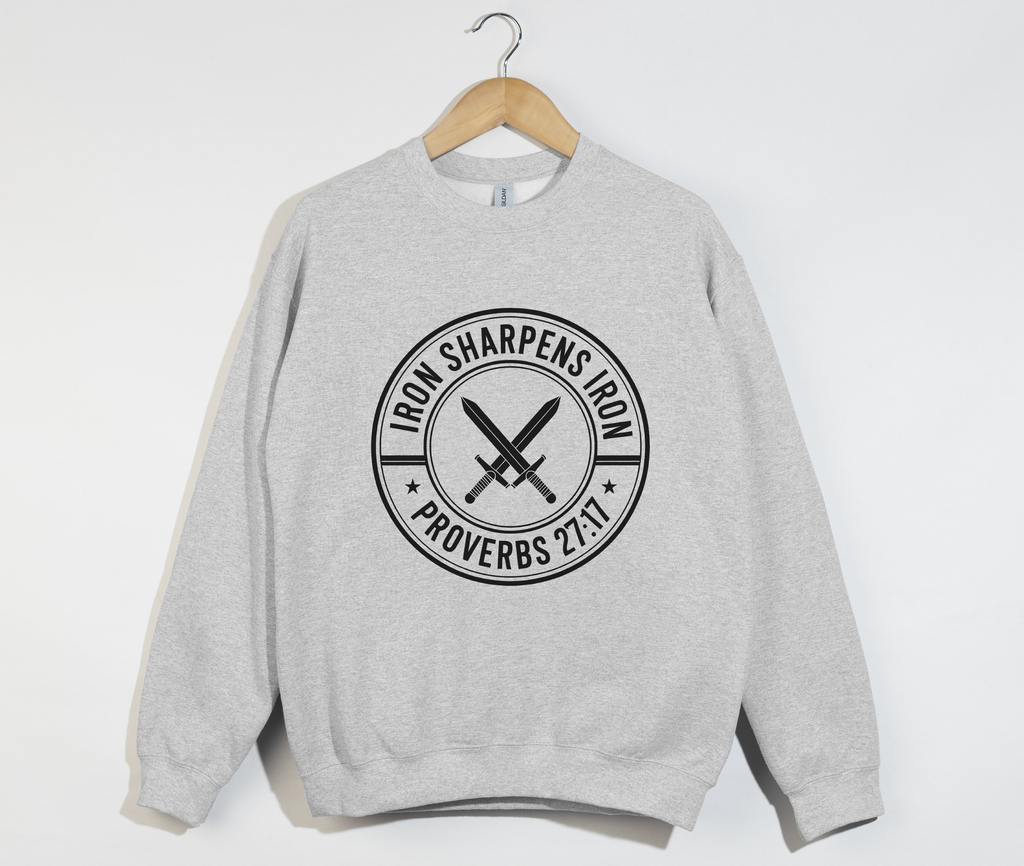 Iron Sharpens Iron - Christian Sweatshirt