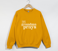 Load image into Gallery viewer, This Grandma Prays - Mom Sweatshirt