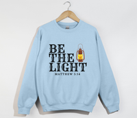 Load image into Gallery viewer, Be The Light - Christian Sweatshirt