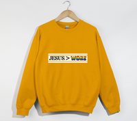 Load image into Gallery viewer, Jesus Woke - Christian Sweatshirt
