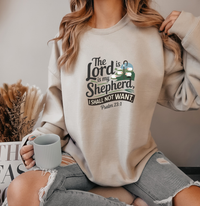 Load image into Gallery viewer, The Lord Is My Shepherd - Women&#39;s Light Sweatshirt
