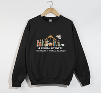 Load image into Gallery viewer, A Thrill Of Hope, The Weary World Rejoices - Christmas Sweatshirt
