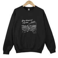 Load image into Gallery viewer, Jesus Miracle Sweatshirt - Get Up Take Your Mat Christian Sweatshirt