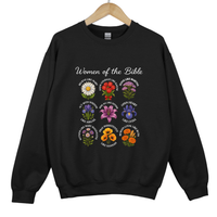 Load image into Gallery viewer, Women of the Bible Sweatshirt - Faith Based Women Christian Sweatshirt
