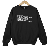 Load image into Gallery viewer, Paul Letters - Funny Christian Humor Sweatshirt