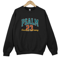 Load image into Gallery viewer, Psalm 23 Goodness and Mercy - Vintage Retro Christian Sweatshirt