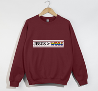 Load image into Gallery viewer, Jesus Woke - Christian Sweatshirt
