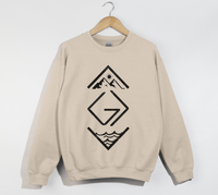 Load image into Gallery viewer, God Is Greater Than Highs And Lows - Christian Sweatshirt
