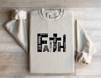Load image into Gallery viewer, Faith Bible Verses - Sweatshirt
