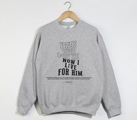 Load image into Gallery viewer, Jesus Died For Me - Sweatshirt
