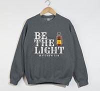 Load image into Gallery viewer, Be The Light - Christian Sweatshirt