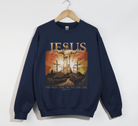 Load image into Gallery viewer, The Way, The Truth, The Life - Christian Sweatshirt
