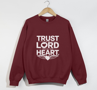 Load image into Gallery viewer, Trust In The Lord With All Your Heart - Christian Sweatshirt
