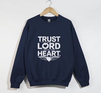 Load image into Gallery viewer, Trust In The Lord With All Your Heart - Christian Sweatshirt
