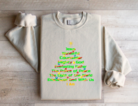 Load image into Gallery viewer, Wonderful Counselor The Prince of Peace - Christmas Sweatshirt
