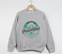 Load image into Gallery viewer, Perseverance James 1:3 - Christian Sweatshirt
