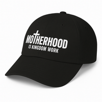 Load image into Gallery viewer, Motherhood is Kingdom Work Six Panel Adjustable Snapback Ballcap Hat
