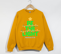 Load image into Gallery viewer, Be The Light - Christmas Sweatshirt
