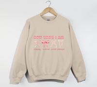 Load image into Gallery viewer, God Says I Am Strong, Worthy, Loved, Enough - Christian Sweatshirt
