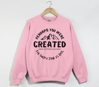 Load image into Gallery viewer, Perhaps You Were Created, For Such A Time As This - Christian Sweatshirt
