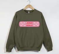 Load image into Gallery viewer, Jesus Heals - Christian Sweatshirt
