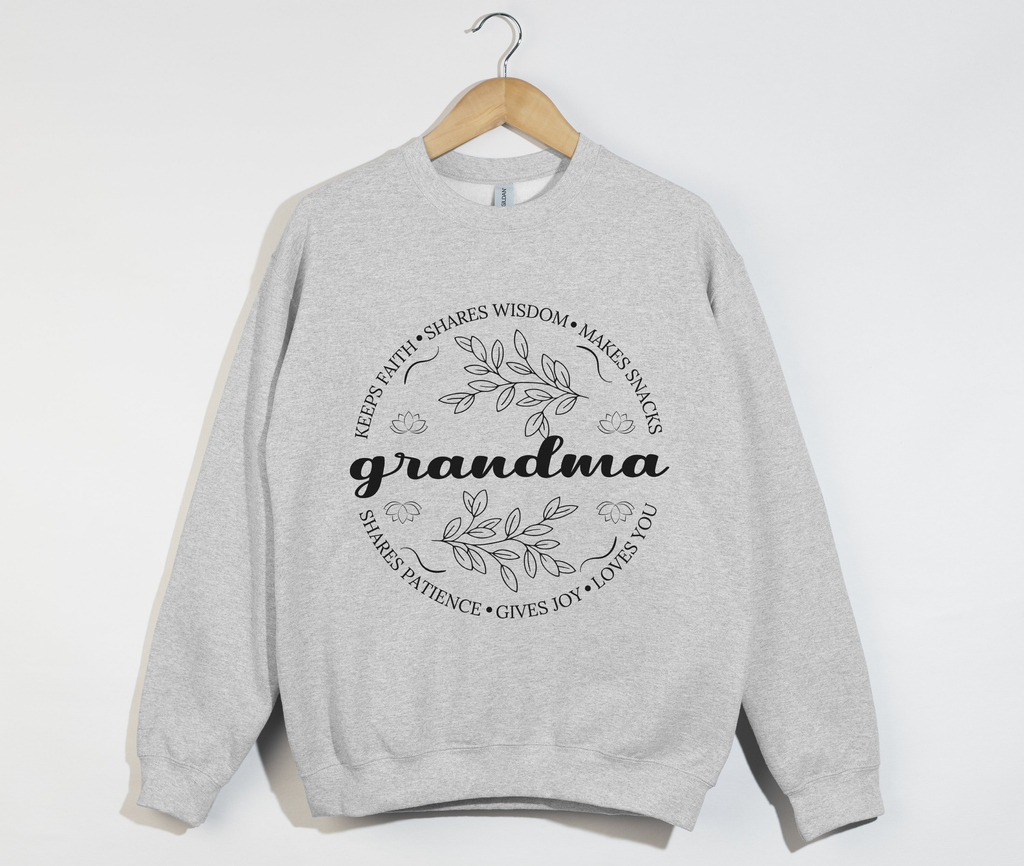 Grandma's Appreciation Sweatshirt – A Cozy Gift for Her