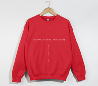 Load image into Gallery viewer, The Way, The Truth And The Life - Christian Sweatshirt
