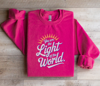 Load image into Gallery viewer, Light Of The World - Sweatshirt
