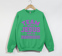 Load image into Gallery viewer, Team Jesus, Lifetime Member - Christian Sweatshirt