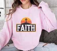 Load image into Gallery viewer, Faith Mountain Cross - Sweatshirt
