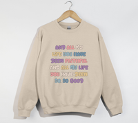 Load image into Gallery viewer, Faithful And Good - Goodness Of God Lyrics Sweatshirt

